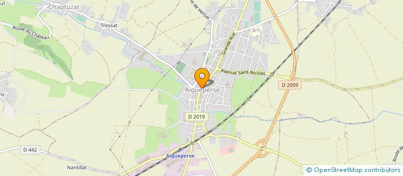 localisation de l'entreprise MONSIEUR JACQUES LAMBERT  AIGUEPERSE