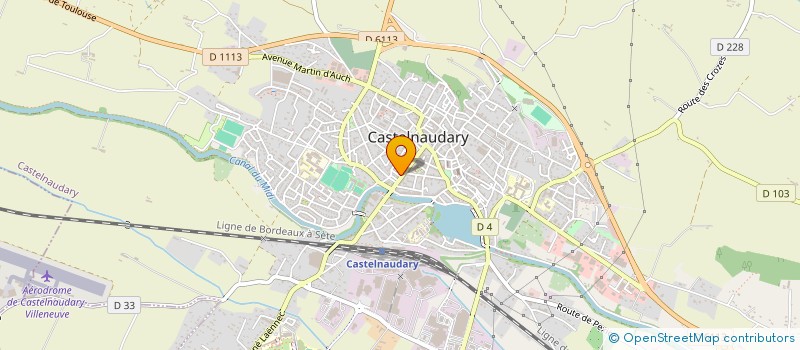 localisation de l'entreprise MONSIEUR JACQUES LAMBLOT  CASTELNAUDARY