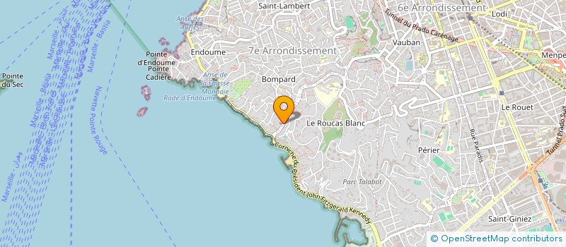 localisation de l'entreprise MONSIEUR JACQUES LAMY PERRET à MARSEILLE