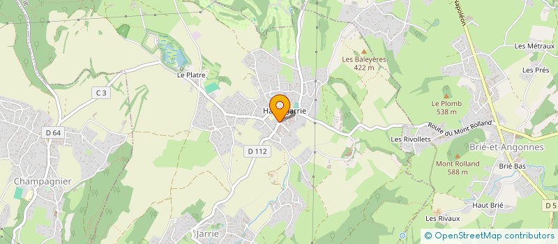 localisation de l'entreprise MONSIEUR JACQUES LANGLET  NASSIET