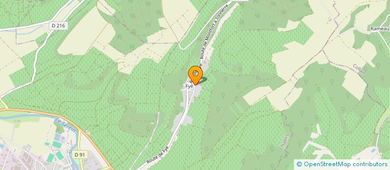 localisation de l'entreprise MONSIEUR JACQUES LANIER  CHABLIS