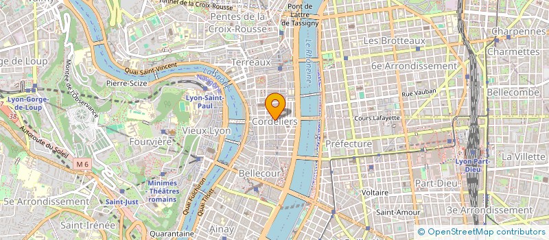 localisation de l'entreprise MONSIEUR JACQUES LANOY  LYON