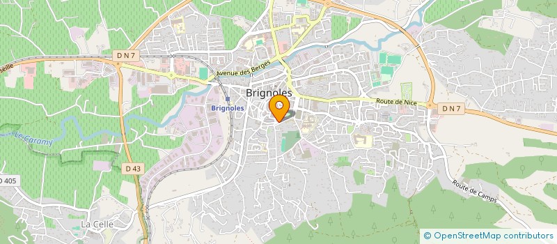 localisation de l'entreprise MONSIEUR JACQUES LAPIERRE à BRIGNOLES