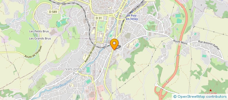 localisation de l'entreprise MONSIEUR JACQUES LARGERON à LE PUY-EN-VELAY