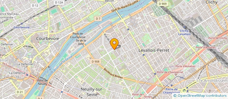 localisation de l'entreprise MONSIEUR JACQUES LARGOUET à NEUILLY-SUR-SEINE