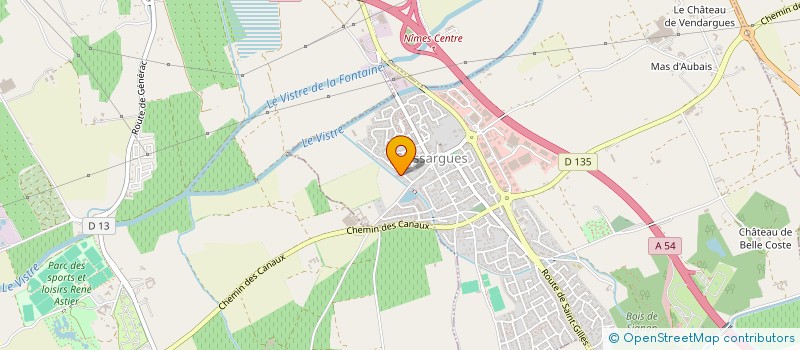 localisation de l'entreprise MONSIEUR JACQUES LARGUIER à CAISSARGUES