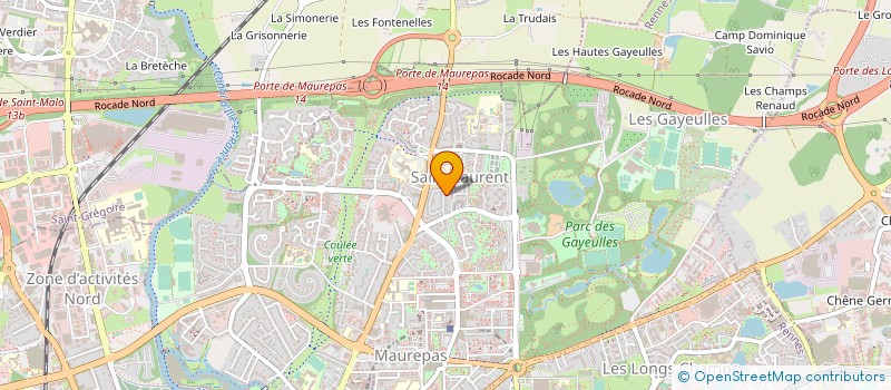 localisation de l'entreprise MONSIEUR JACQUES LARONZE à RENNES
