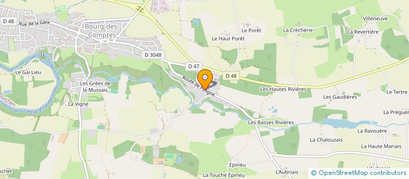 localisation de l'entreprise MONSIEUR JACQUES LARRAY à BOURG-DES-COMPTES