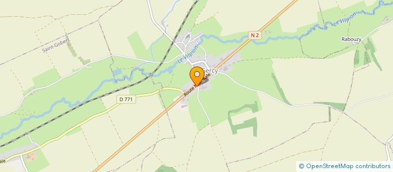 localisation de l'entreprise MONSIEUR JACQUES LARREGAIN  GERCY