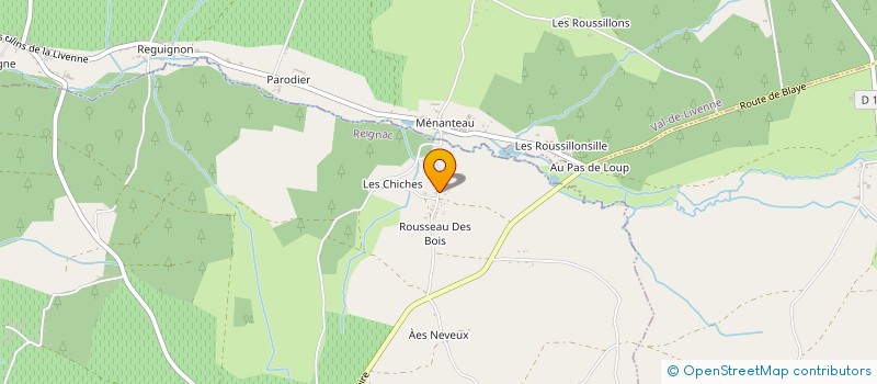 localisation de l'entreprise MONSIEUR JACQUES LARREUR à VAL-DE-LIVENNE