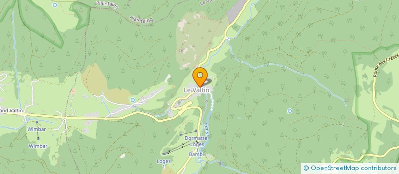 localisation de l'entreprise MONSIEUR JACQUES LARUELLE  LE VALTIN