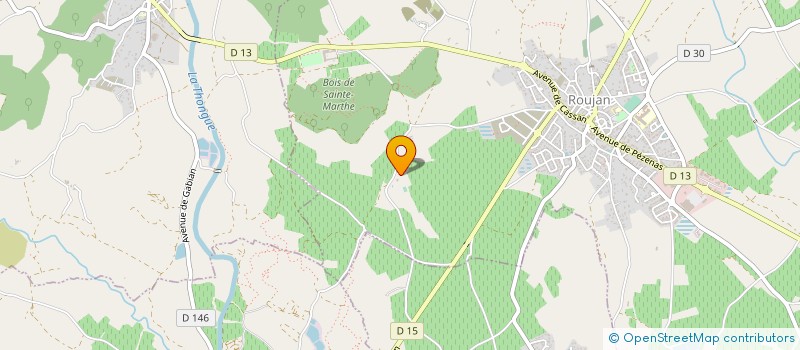 localisation de l'entreprise MONSIEUR JACQUES LATSCHA  ROUJAN