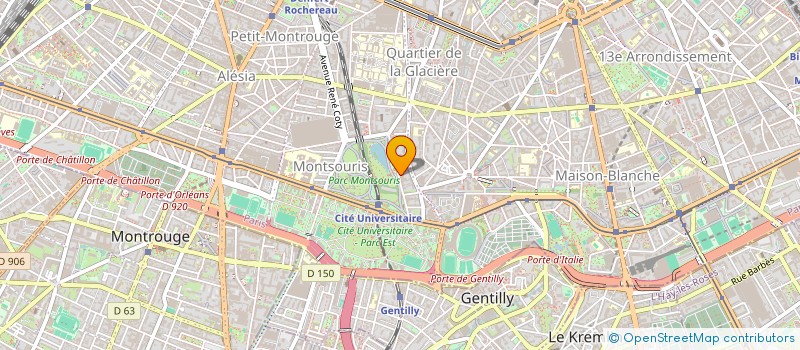 localisation de l'entreprise MONSIEUR JACQUES LAURIAC  PARIS