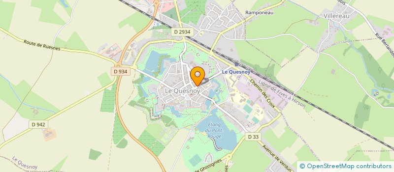 localisation de l'entreprise MONSIEUR JACQUES LAUSSEL à LE QUESNOY