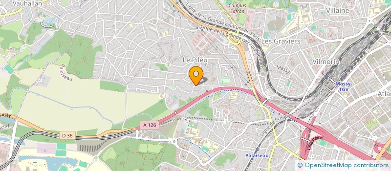 localisation de l'entreprise MONSIEUR JACQUES LAVILLE à PALAISEAU
