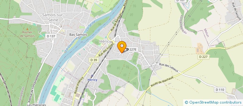 localisation de l'entreprise MONSIEUR JACQUES LAXENAIRE à HERICY
