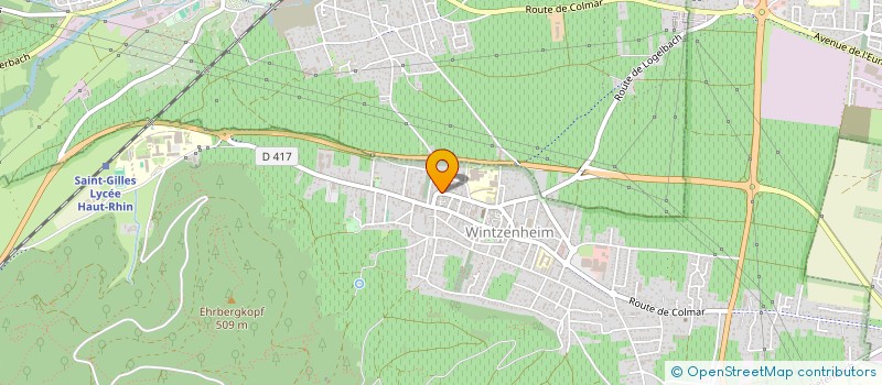 localisation de l'entreprise MONSIEUR JACQUES LE BOULAIRE  WINTZENHEIM