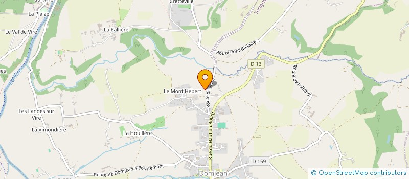 localisation de l'entreprise MONSIEUR JACQUES LE BOURGEOIS  DOMJEAN