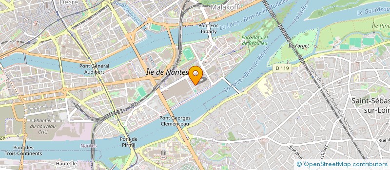 localisation de l'entreprise MONSIEUR JACQUES LE BRIS  NANTES