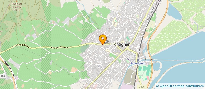 localisation de l'entreprise MONSIEUR JACQUES LE GUILLOU à FRONTIGNAN