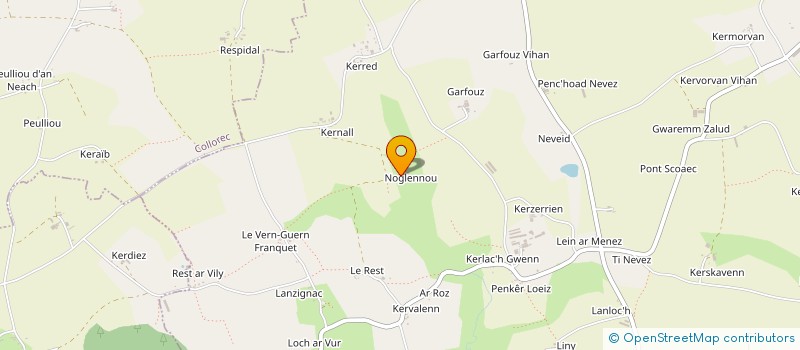 localisation de l'entreprise MONSIEUR JACQUES LE LEZ à LANDELEAU