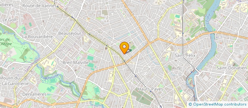 localisation de l'entreprise MONSIEUR JACQUES LE MASNE à NANTES