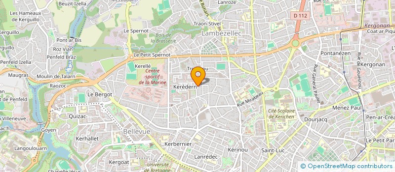 localisation de l'entreprise MONSIEUR JACQUES LE ROUX à BREST