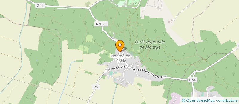 localisation de l'entreprise MONSIEUR JACQUES LEBRETON à MONTGE-EN-GOELE
