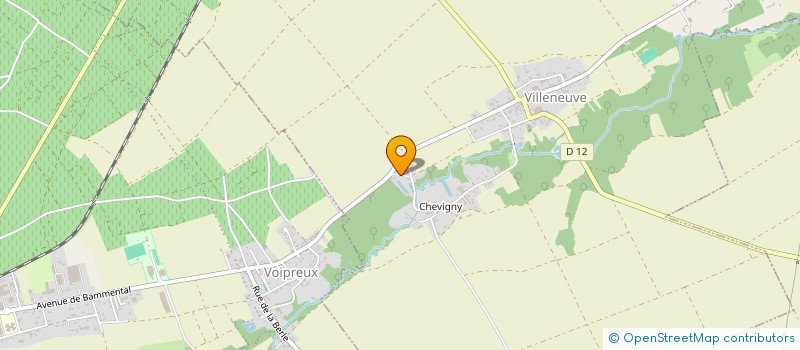 localisation de l'entreprise MONSIEUR JACQUES LEBRUN  VILLENEUVE-RENNEVILLE-CHEVIGNY