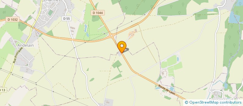 localisation de l'entreprise MONSIEUR JACQUES LECERTISSEUR à BERTAUCOURT-EPOURDON