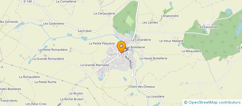 localisation de l'entreprise MONSIEUR JACQUES LECHESNE à CHEMILLE-EN-ANJOU