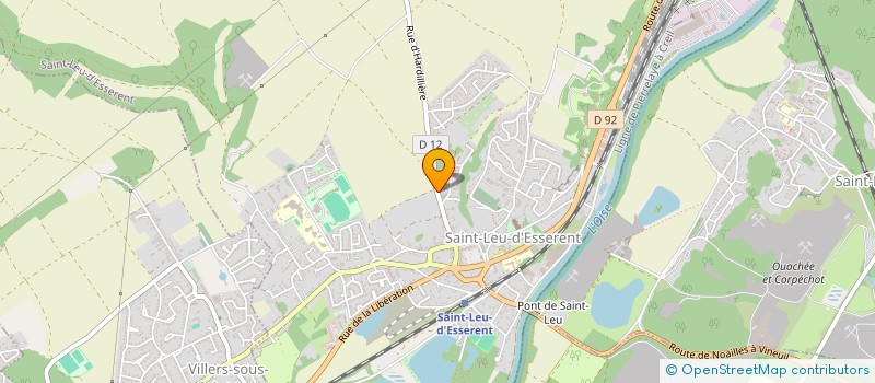 localisation de l'entreprise MONSIEUR JACQUES LECLERCQ à SAINT-LEU-D'ESSERENT