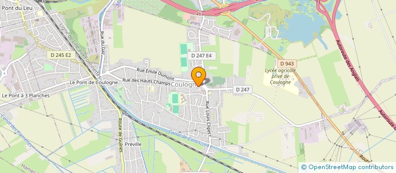 localisation de l'entreprise MONSIEUR JACQUES LECLERCQ  COULOGNE