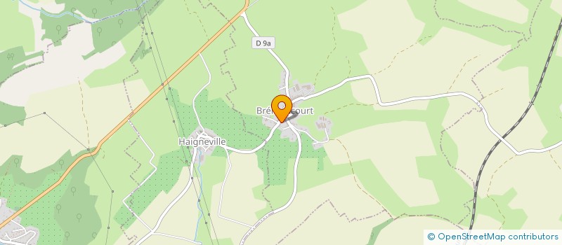 localisation de l'entreprise MONSIEUR JACQUES LECLERCT  BREMONCOURT