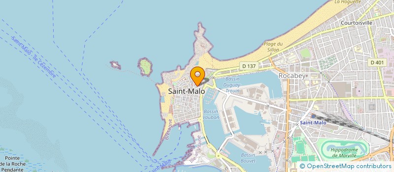 localisation de l'entreprise MONSIEUR JACQUES LECOCQ à SAINT-MALO