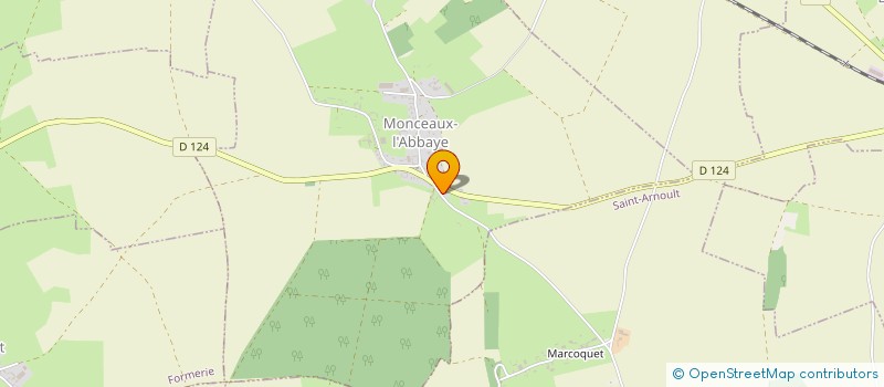 localisation de l'entreprise MONSIEUR JACQUES LECOEUR  QUINCAMPOIX-FLEUZY