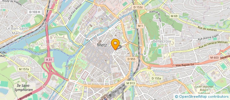 localisation de l'entreprise MONSIEUR JACQUES LECOGNE à METZ
