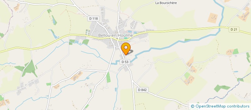 localisation de l'entreprise MONSIEUR JACQUES LECOINTE à BELLOU-EN-HOULME