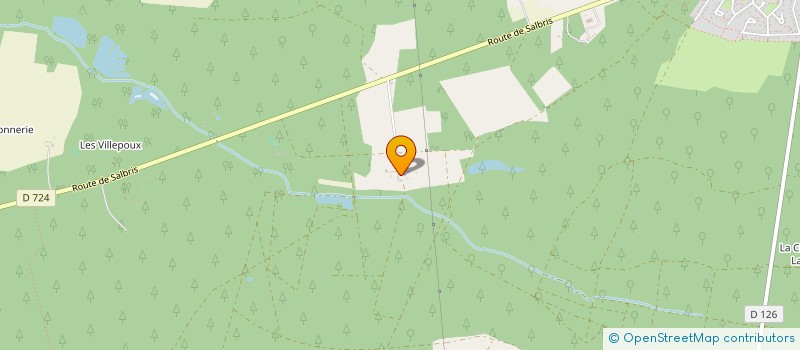 localisation de l'entreprise MONSIEUR JACQUES LEDUC  SOUESMES