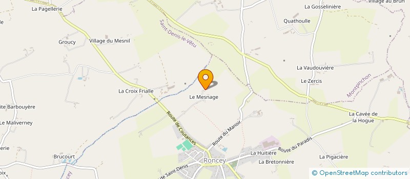 localisation de l'entreprise MONSIEUR JACQUES LEFEVRE à QUETTREVILLE-SUR-SIENNE