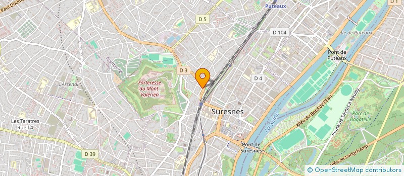 localisation de l'entreprise MONSIEUR JACQUES LEFEVRE à SURESNES