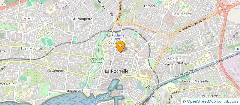 localisation de l'entreprise MONSIEUR JACQUES LEGRAIN  LA ROCHELLE