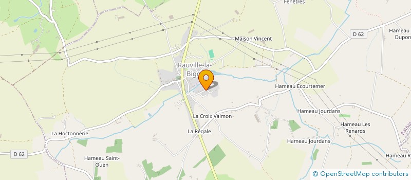 localisation de l'entreprise MONSIEUR JACQUES LEGRIFFON à BRICQUEBEC-EN-COTENTIN