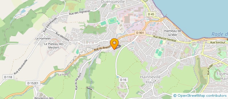 localisation de l'entreprise MONSIEUR JACQUES LEGUERRIER  CHERBOURG-EN-COTENTIN