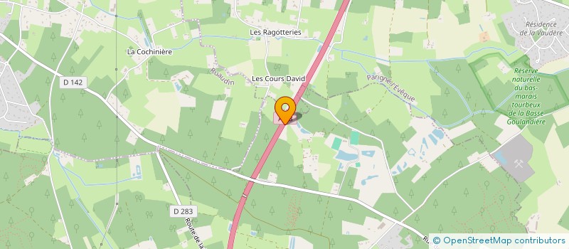 localisation de l'entreprise MONSIEUR JACQUES LEHAIN  BRETTE LES PINS