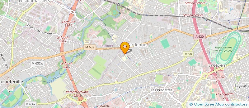 localisation de l'entreprise MONSIEUR JACQUES LEITAO  TOULOUSE