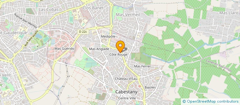 localisation de l'entreprise MONSIEUR JACQUES LELEU à CABESTANY