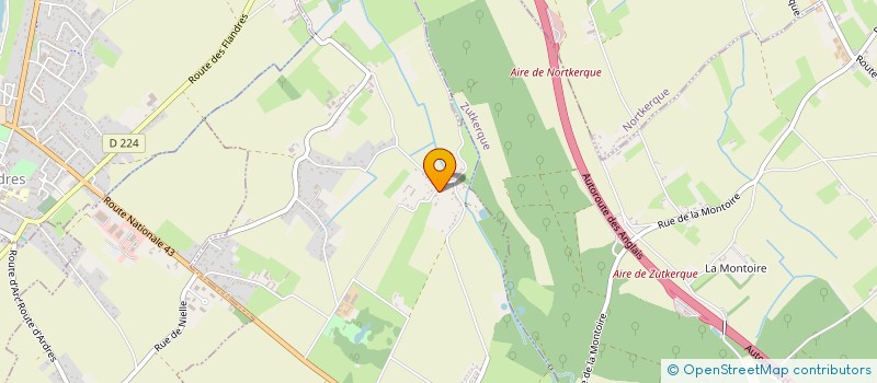 localisation de l'entreprise MONSIEUR JACQUES LELEU  NIELLES-LES-ARDRES