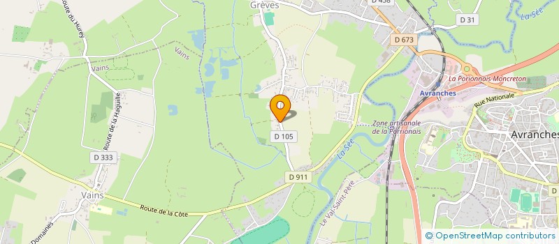 localisation de l'entreprise MONSIEUR JACQUES LEMAITRE  MARCEY-LES-GREVES