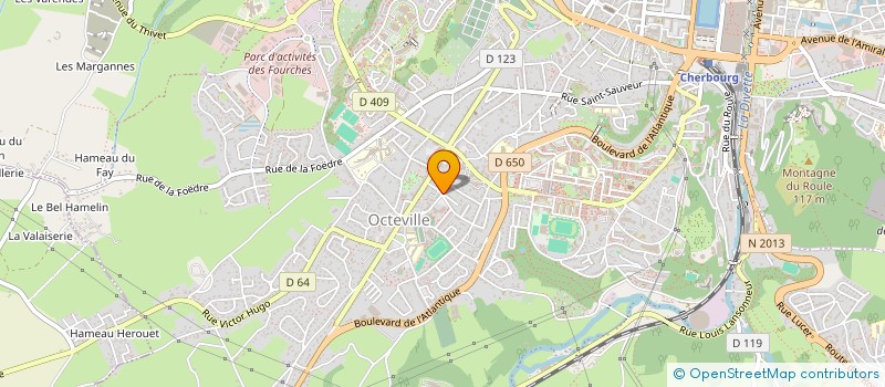 localisation de l'entreprise MONSIEUR JACQUES LEMIERE  CHERBOURG-EN-COTENTIN